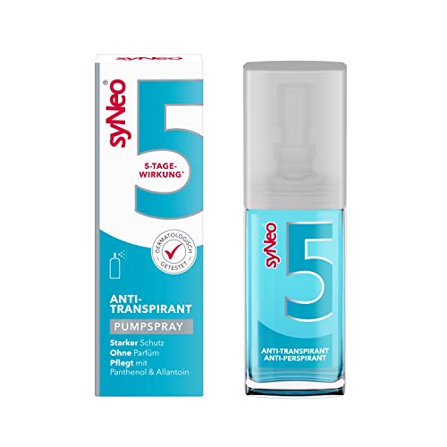 syNeo 5 antitranspirant spray voor vrouwen en mannen, anti zweet deo anti-transpirant deodorant, 1 pakje (1 x 30ml)