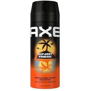 AXE Sunset Fresh Bodyspray zonder aluminiumzouten, zorgt 48 uur lang voor effectieve bescherming tegen lichaamsgeur, 6 x 150 ml AXE Sunset Fresh Bodyspray zonder aluminiumzouten, zorgt 48 uur lang voor effectieve bescherming tegen lichaamsgeur, 6 x 150 ml