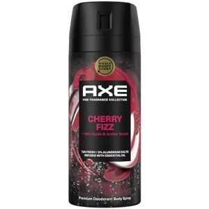 AXE Cherry Fizz Premium Bodyspray zonder aluminiumzouten, voor 72 uur frisheid, 150 ml AXE Cherry Fizz Premium Bodyspray zonder aluminiumzouten, voor 72 uur frisheid, 150 ml