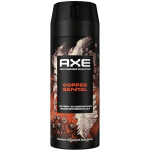 AXE Fine Fragrance Collection Copper Santal Premium Deodorant Bodyspray, 72 uur effectieve bescherming met de geur van luxe parfum 150 ml AXE Fine Fragrance Collection Copper Santal Premium Deodorant Bodyspray, 72 uur effectieve bescherming met de geur van luxe parfum 150 ml