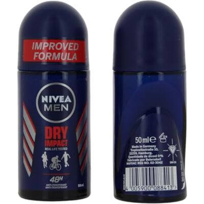 NIVEA Men Dry Impact Roll-On 50 ml NIVEA Men Dry Impact Roll-On 50 ml