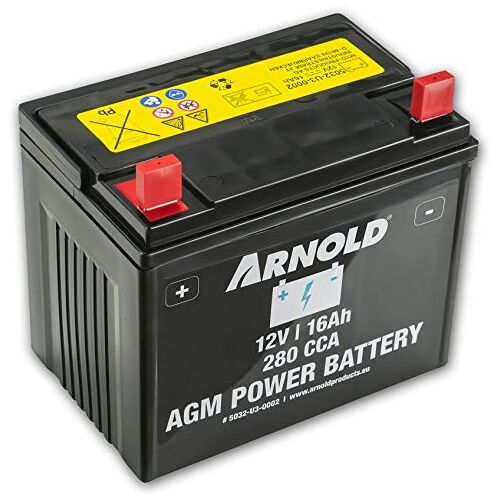 ARNOLD accu AGM 12 V 16 Ah 280 CCA voor zitmaaier AZ100