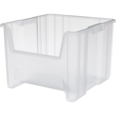 Akro-Mils Stapelen-store stapelen, HOPPER front kunststof opbergpin, geval van 2 kleurloos Akro-Mils Stapelen-store stapelen, HOPPER front kunststof opbergpin, geval van 2 kleurloos