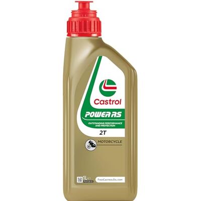 Castrol POWER RS 2T Motorfietsolie, 1L Castrol POWER RS 2T Motorfietsolie, 1L