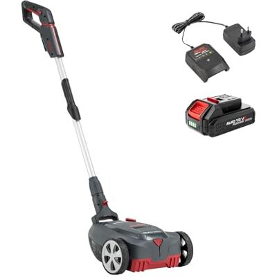 AL-KO Accu-mulchmaaier 22,6 Li, 22 cm maaibreedte, 3-voudige maaihoogteverstelling, 180° stuur, voor oppervlakken tussen 50-150 m², 1 x accu (2,5 Ah) en oplader inbegrepen AL-KO Accu-mulchmaaier 22,6 Li, 22 cm maaibreedte, 3-voudige maaihoogteverstelling, 180° stuur, voor oppervlakken tussen 50-150 m², 1 x accu (2,5 Ah) en oplader inbegrepen