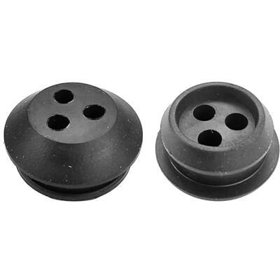 cyclingcolors 2 x brandstoftank rubberen tubes gassnijder benzine tanktuit universele brandstofleiding buisafdichting bosmaaier trimmer grasmaaier, Ø 20 mm 3 gaten cyclingcolors 2 x brandstoftank rubberen tubes gassnijder benzine tanktuit universele brandstofleiding buisafdichting bosmaaier trimmer grasmaaier, Ø 20 mm 3 gaten