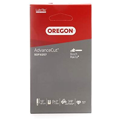 Oregon AdvanceCut 90PX zaagketting geschikt voor 40 cm Bosch, Gardol motorzagen, 57 aandrijfschakels Oregon AdvanceCut 90PX zaagketting geschikt voor 40 cm Bosch, Gardol motorzagen, 57 aandrijfschakels