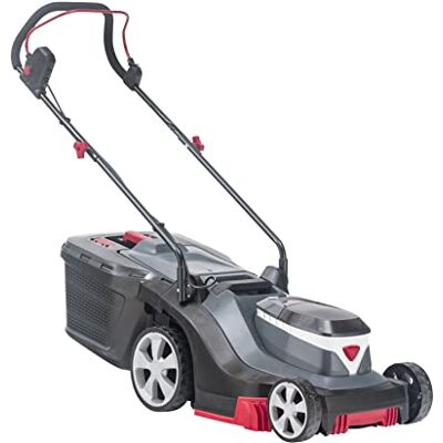 AL-KO Accugrasmaaier 3,82 Li Easy, 38 cm maaibreedte, accuvak voor maximaal 2 accu's 18 V Li-Ion, voor gazons tot 300 m², 6-voudige centrale maaihoogteverstelling, zwart-grijs AL-KO Accugrasmaaier 3,82 Li Easy, 38 cm maaibreedte, accuvak voor maximaal 2 accu's 18 V Li-Ion, voor gazons tot 300 m², 6-voudige centrale maaihoogteverstelling, zwart-grijs