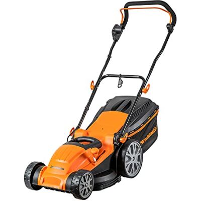 LawnMaster Elektrische grasmaaier, 1800 W, 40 cm, mulchen, 600 m² 42 l bak, 6 hoogtes 20-70 mm, mulchfunctie, veiligheidsrem, inklapbaar stuur, krachtige krachtige motor. LawnMaster Elektrische grasmaaier, 1800 W, 40 cm, mulchen, 600 m² 42 l bak, 6 hoogtes 20-70 mm, mulchfunctie, veiligheidsrem, inklapbaar stuur, krachtige krachtige motor.