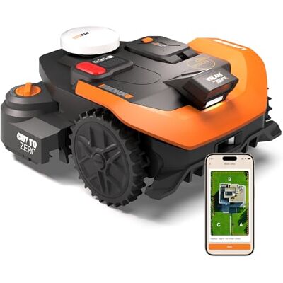 WORX Landroid Vision Cloud WR330E Robotmaaier zonder begrenzingsdraad voor 3000 m² (AI-obstakelherkenning, V-SLAM + RTK Cloud-navigatie, Auto Mapping, app-bediening, Cut-to-Zero) WORX Landroid Vision Cloud WR330E Robotmaaier zonder begrenzingsdraad voor 3000 m² (AI-obstakelherkenning, V-SLAM + RTK Cloud-navigatie, Auto Mapping, app-bediening, Cut-to-Zero)