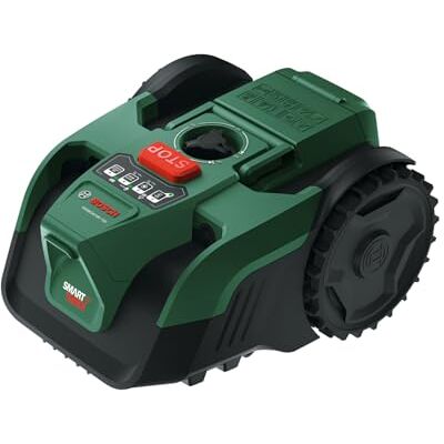 Bosch accurobotmaaier VISIMOW18V-100 (voor gazons tot 100 m², maaibreedte: 16 cm, maaihoogte: 20-60 mm, zonder accu) Bosch accurobotmaaier VISIMOW18V-100 (voor gazons tot 100 m², maaibreedte: 16 cm, maaihoogte: 20-60 mm, zonder accu)