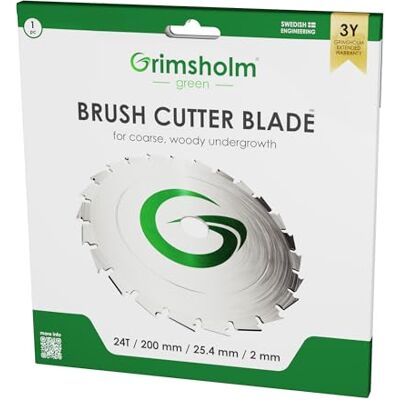 Grimsholm Green Trimmermes 24T, 2 mm/200 mm/25,4 mm (1") Grimsholm Green Trimmermes 24T, 2 mm/200 mm/25,4 mm (1")