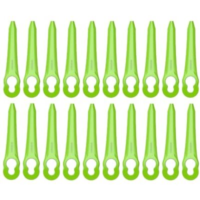 Greenworks vervangingsset met 20 mesjes voor grastrimmer ST24B06-01, ST24B07-01, ST24L02-01 en ST40B07-01 Greenworks vervangingsset met 20 mesjes voor grastrimmer ST24B06-01, ST24B07-01, ST24L02-01 en ST40B07-01