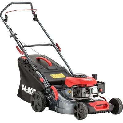 AL-KO Easy 4.16 P-D Benzine-grasmaaier, 41 cm maaibreedte, 1,4 kW motorvermogen, centrale maaihoogteverstelling, plaatstalen behuizing, voor gazons tot 600 m² AL-KO Easy 4.16 P-D Benzine-grasmaaier, 41 cm maaibreedte, 1,4 kW motorvermogen, centrale maaihoogteverstelling, plaatstalen behuizing, voor gazons tot 600 m²
