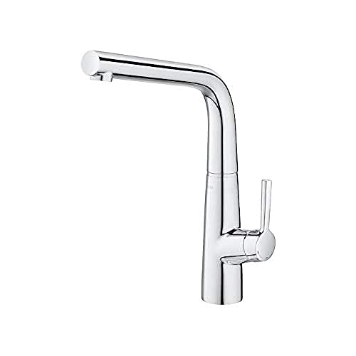 Roca A5A832AC00 Keukenmixer, Syra, Caño L, Cold Start, Chrome