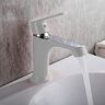 BIYEH Kitchen Taps Kitchen Tap Kitchen Tap White Taps Brass Taps Washbasin Mixer Washbasin Tap Washbasin Tap