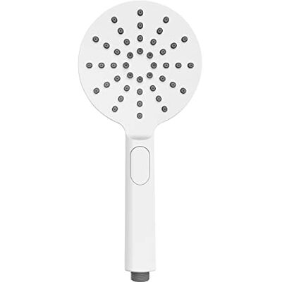 WENKO Cabezal de ducha Design 12 cm blanco WENKO Cabezal de ducha Design 12 cm blanco
