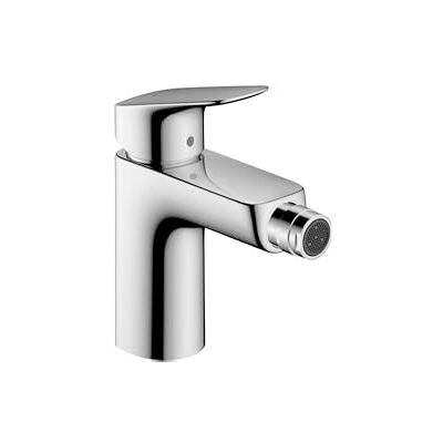 Hansgrohe Logis bidetkraan enkele handgreep met afvoermontage afwerking: chroom Hansgrohe Logis bidetkraan enkele handgreep met afvoermontage afwerking: chroom
