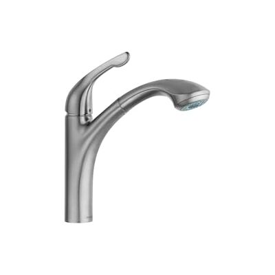 Hansgrohe Allegro E Pull-Out Keukenkraan Kraan uittrekken Medium Staal Optik Hansgrohe Allegro E Pull-Out Keukenkraan Kraan uittrekken Medium Staal Optik