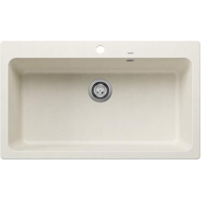 Blanco NAYA XL 9, SILGRANIT softwit, inbouwtype: inbouw van boven, zonder afvoerbediening, kast van 90, groot bekkenvolume voor optimaal gebruik, gemakkelijk te reinigen oppervlak Blanco NAYA XL 9, SILGRANIT softwit, inbouwtype: inbouw van boven, zonder afvoerbediening, kast van 90, groot bekkenvolume voor optimaal gebruik, gemakkelijk te reinigen oppervlak