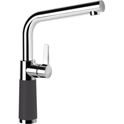 Schock Keukenkraan SC-540 Dusk – grijze hogedruk armatuur CRISTADUR met vaste uitloop en standaard standaardaansluitingen Schock Keukenkraan SC-540 Dusk – grijze hogedruk armatuur CRISTADUR met vaste uitloop en standaard standaardaansluitingen