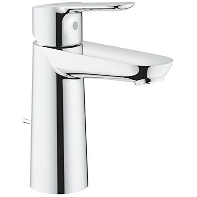 Grohe BauEdge Wastafelmengkraan M-Size, 23759000 Grohe BauEdge Wastafelmengkraan M-Size, 23759000