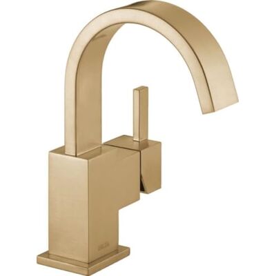 DELTA waterkraan 553lf-cz Vero Single Centerset mengkraan badkamer waterkraan, champagne brons DELTA waterkraan 553lf-cz Vero Single Centerset mengkraan badkamer waterkraan, champagne brons