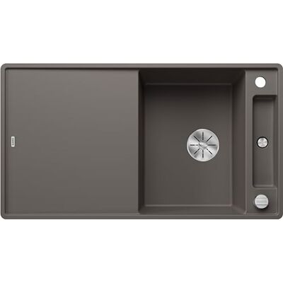 Blanco AXIA III 5 S-F, SILGRANIT vulkanisch grijs, inbouwtype: vlak vlak, omkeerbaar, met glassnijplank, kast van 50 stuks, grote wastafel, gemakkelijk te reinigen oppervlak Blanco AXIA III 5 S-F, SILGRANIT vulkanisch grijs, inbouwtype: vlak vlak, omkeerbaar, met glassnijplank, kast van 50 stuks, grote wastafel, gemakkelijk te reinigen oppervlak