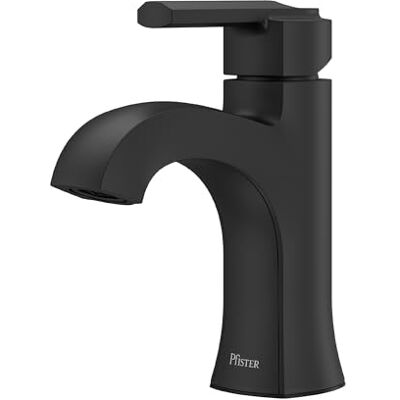 PFISTER Vaneri LF042VRIBB wastafelkraan, enkele bediening, 1 handvat, enkel gat, matzwarte afwerking PFISTER Vaneri LF042VRIBB wastafelkraan, enkele bediening, 1 handvat, enkel gat, matzwarte afwerking