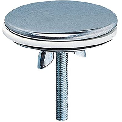 Wirquin 39252004 Gatafdekking van roestvrij staal D43 voor afvoer, verchroomd Wirquin 39252004 Gatafdekking van roestvrij staal D43 voor afvoer, verchroomd
