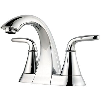 PFISTER LF048PDCC Pasadena badkamerarmatuur met 2 handgrepen, 10,2 cm, gepolijst chroom PFISTER LF048PDCC Pasadena badkamerarmatuur met 2 handgrepen, 10,2 cm, gepolijst chroom