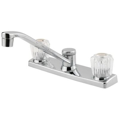 PFISTER Pfirst Series keukenkraan met 2 grepen, gepolijst Chroom PFISTER Pfirst Series keukenkraan met 2 grepen, gepolijst Chroom