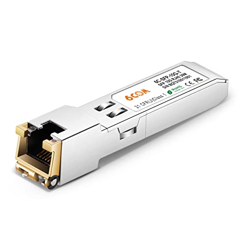 6COMGIGA SFP+ naar RJ45 Koperen Module Transceiver 10GBase-T Transceiver voor Arista-netwerken SFP-10GE-T tot 30m