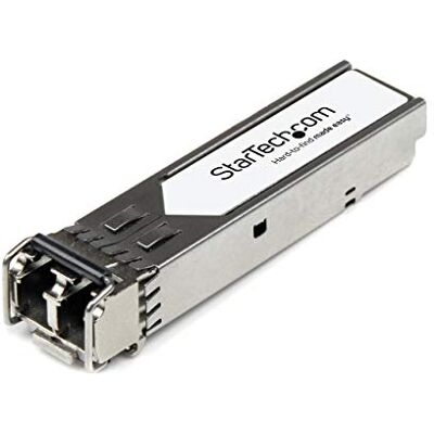 StarTech 10052-ST Transceiver Module (SFP module, 1000Base-LX Extreme netwerken compatibel, glasvezel, 1310nm, LC Single Mode met DDM) StarTech 10052-ST Transceiver Module (SFP module, 1000Base-LX Extreme netwerken compatibel, glasvezel, 1310nm, LC Single Mode met DDM)