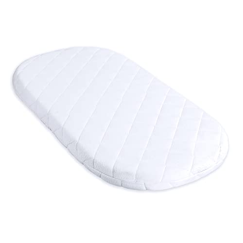 Totsy Baby Kinderwagenmatras 75x35 cm Bassinetmatras Ovaal Bassinet Babymatras