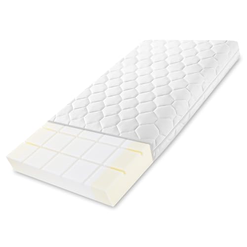 Totsy Baby Babyrolmatras reisbedmatras 120 x 60 x 11 cm reismatras voor babybed schuimmatras kindermatras