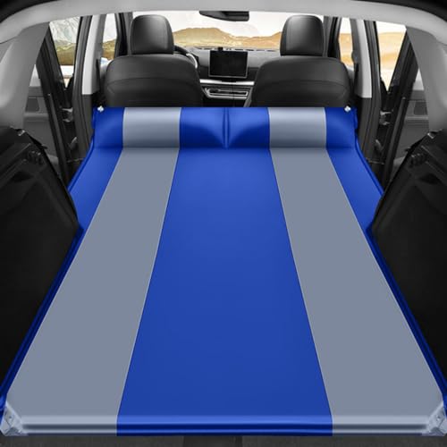 FFOCUS Auto Opblaasbare Luchtmatras voor A Class B C E G S AMG EQC ML SLK 160 180 260 300 450 500,Opblaasbare Auto Bed Verdikte Opblaasbare Bed Outdoor Reizen Camping Slaapmatje,B-Blue