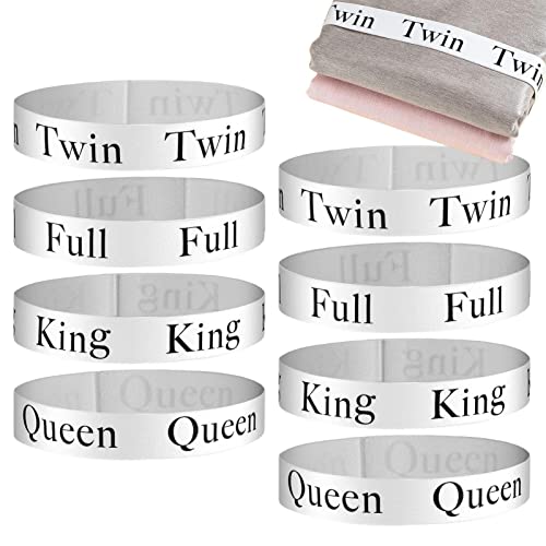 Virtcooy Sheet Bands Voor Organisatie, Sheet Folding Organizer Bed Sheet Organizer, Sheet Keeper Closet Organisatie, King Twin Full Queen Sheet Voor Thuis