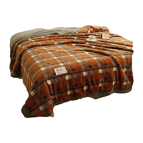 Hdbcbdj Pluche Deken Super Dikke Deken Voor Winter Warme Zachte Dikke Dekens Deken Voor Bed Plaids