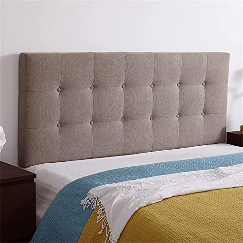 MGEMJMJ Volledige Hoofdeinden Linnen Bed Achterbord Gestoffeerd Hoofdeinde Bodem Voor Anti-collision Hoofdeinden Kussens Hoofdeinde(Size:No headboard 59"/150cm,Color:B)