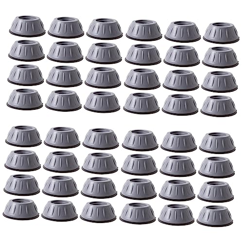 Housoutil 48 Stks Non-Mat Kleren Wasmachine Footpads Wasmachines Voeten Pad Voor Wasmachine Wasmachine Stabilisator Wasmachine Voet Pads Zachte Rubberen Basis Koelkast