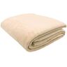 ZOLLNER wollen deken, 150 x 200 cm, 60% katoen, beige