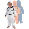 Cuddle Club Fleece Babypakje Bodysuit– AstronautWhite4T