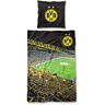 Borussia Dortmund , BVB-beddengoed ZuidTribüne, meerkleurig, 135 x 200 cm