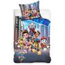 Träumschön Paw Patrol beddengoed 135 x 200 80 x 80   Paw Patrol: de bioscoopfilm   100% katoen   Chase Paw Patrol Mighty Pups beddengoed 135 x 200