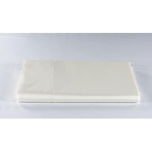Lenzuolissimi Beddengoed uit satijn katoen, 300 draden, eenpersoonsbed, 80 x 200 cm, gemaakt in Italië, ivoorkleurig Lenzuolissimi Beddengoed uit satijn katoen, 300 draden, eenpersoonsbed, 80 x 200 cm, gemaakt in Italië, ivoorkleurig