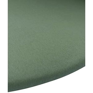 Meyco Baby effen hoeslaken voor de boxmatras (bedlaken met zachte jersey-kwaliteit, van 100% katoen, perfecte pasvorm door elastiek rondom, afmetingen: rond 90/95 cm), bosgroen Meyco Baby effen hoeslaken voor de boxmatras (bedlaken met zachte jersey-kwaliteit, van 100% katoen, perfecte pasvorm door elastiek rondom, afmetingen: rond 90/95 cm), bosgroen