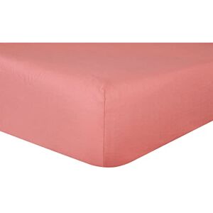 Sleepdown 100% puur katoen diep hoeslaken warm, gezellig ademend superzacht beddengoed 32 cm extra diepe zakken donkerroze super king Sleepdown 100% puur katoen diep hoeslaken warm, gezellig ademend superzacht beddengoed 32 cm extra diepe zakken donkerroze super king
