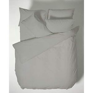 Bianca Cotton Soft Plain Geverfd Katoen Percal Donkergrijs 200TC Flat Sheet 240 x 280 cm Bianca Cotton Soft Plain Geverfd Katoen Percal Donkergrijs 200TC Flat Sheet 240 x 280 cm