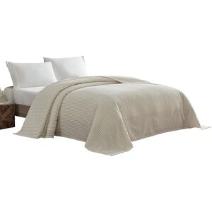 Beatrice Home Fashions Kanaal Chenille Sprei, Koning, Ivoor Beatrice Home Fashions Kanaal Chenille Sprei, Koning, Ivoor